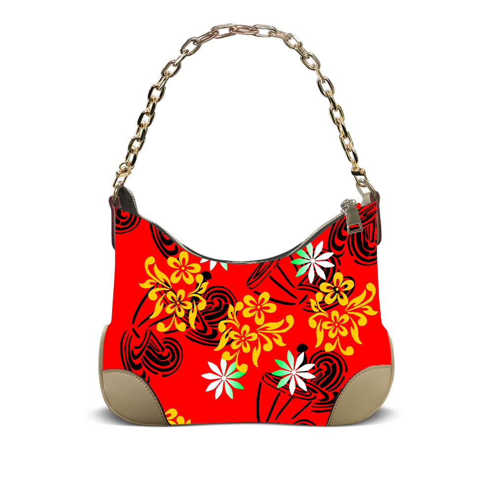 Ethnic Fashion Designers - Samoan Floral Printed 3d Printed Women'S