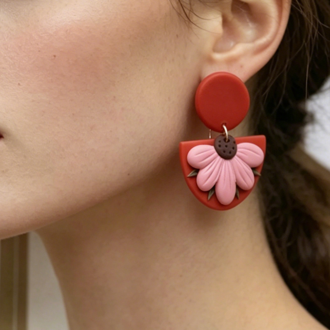 Ethnic Fashion Wear For Women - Spring Vintage Ethnic Polymer Clay Sector