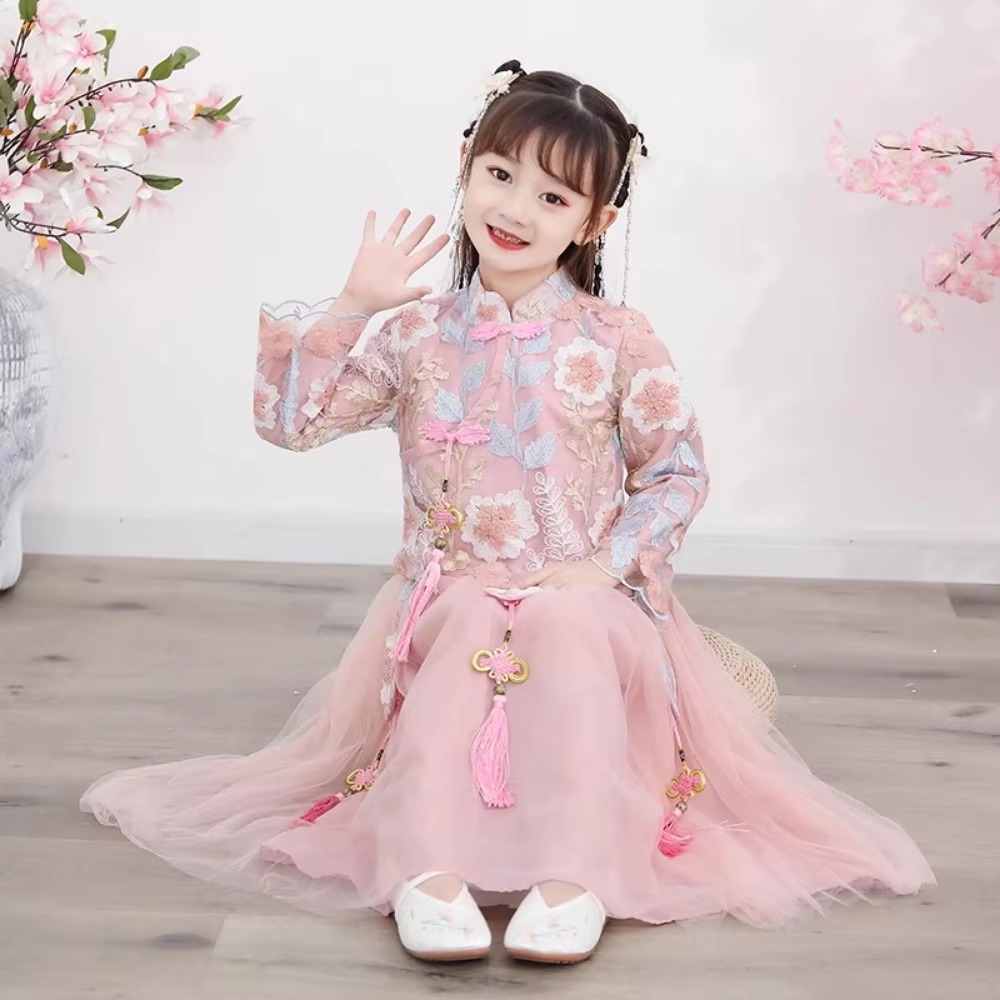 Kids Clothes Girl Dress Childr - Ethnic Wear For Kids Fashion Show 리뷰 및 가격