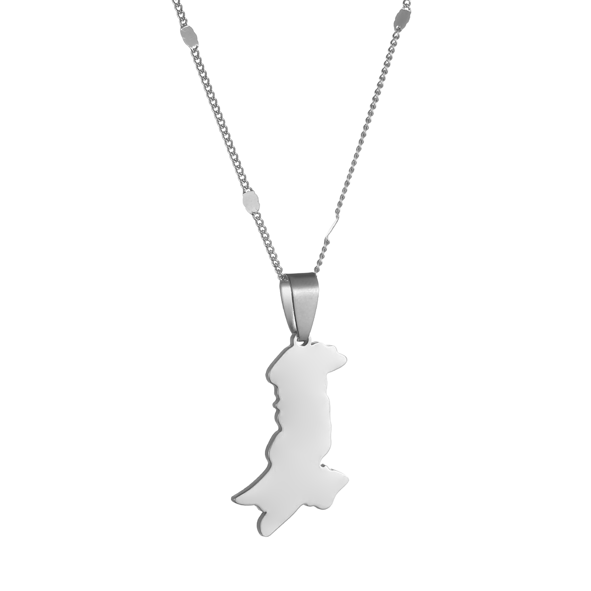 Pakistan Map & Flag Pendant Ne - Ethnic Fashion Pakistan 리뷰 및 가격