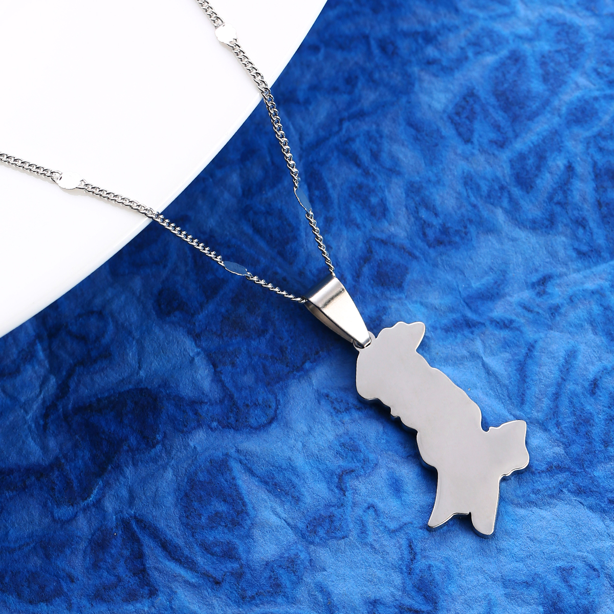 Pakistan Map & Flag Pendant Ne - Ethnic Fashion Pakistan 리뷰 및 가격