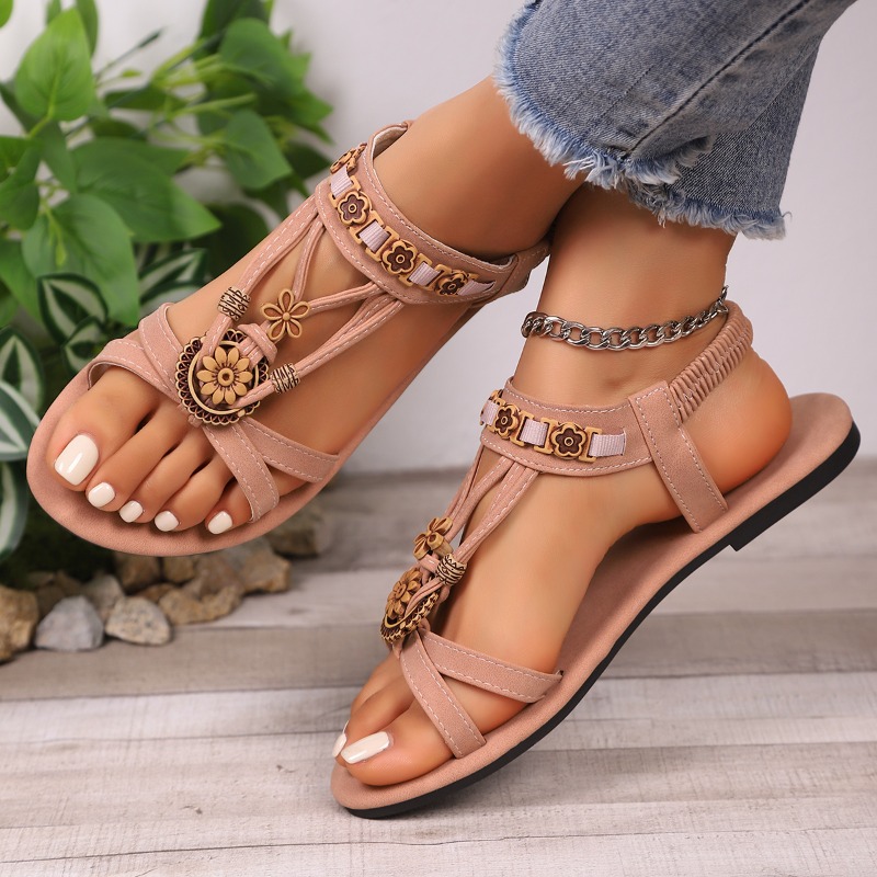 Vintage Ethnic Wind Soft Sole  - Ethnic Modern Fashion 리뷰 및 가격