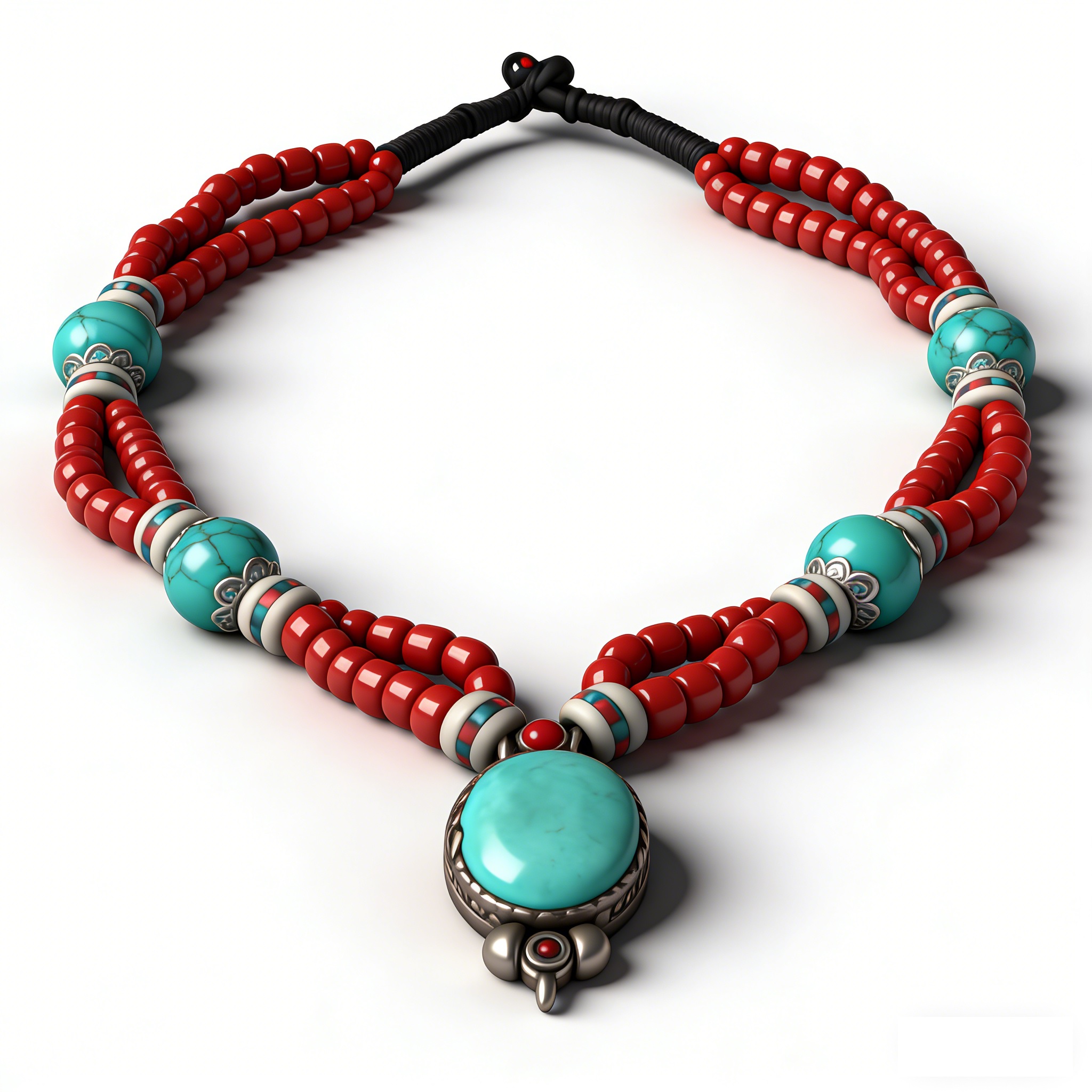 Nepal Necklace Tibetan Ethnic  - Ethnic Wear Fashion Designer 리뷰 및 가격