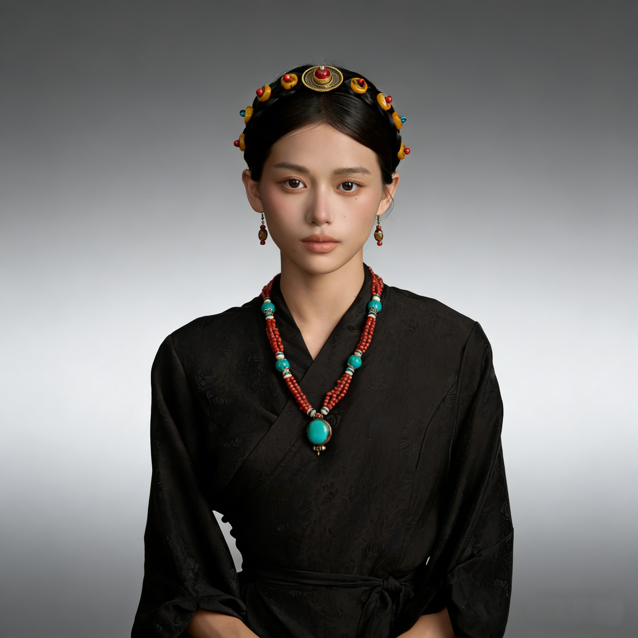 Nepal Necklace Tibetan Ethnic  - Ethnic Wear Fashion Designer 리뷰 및 가격