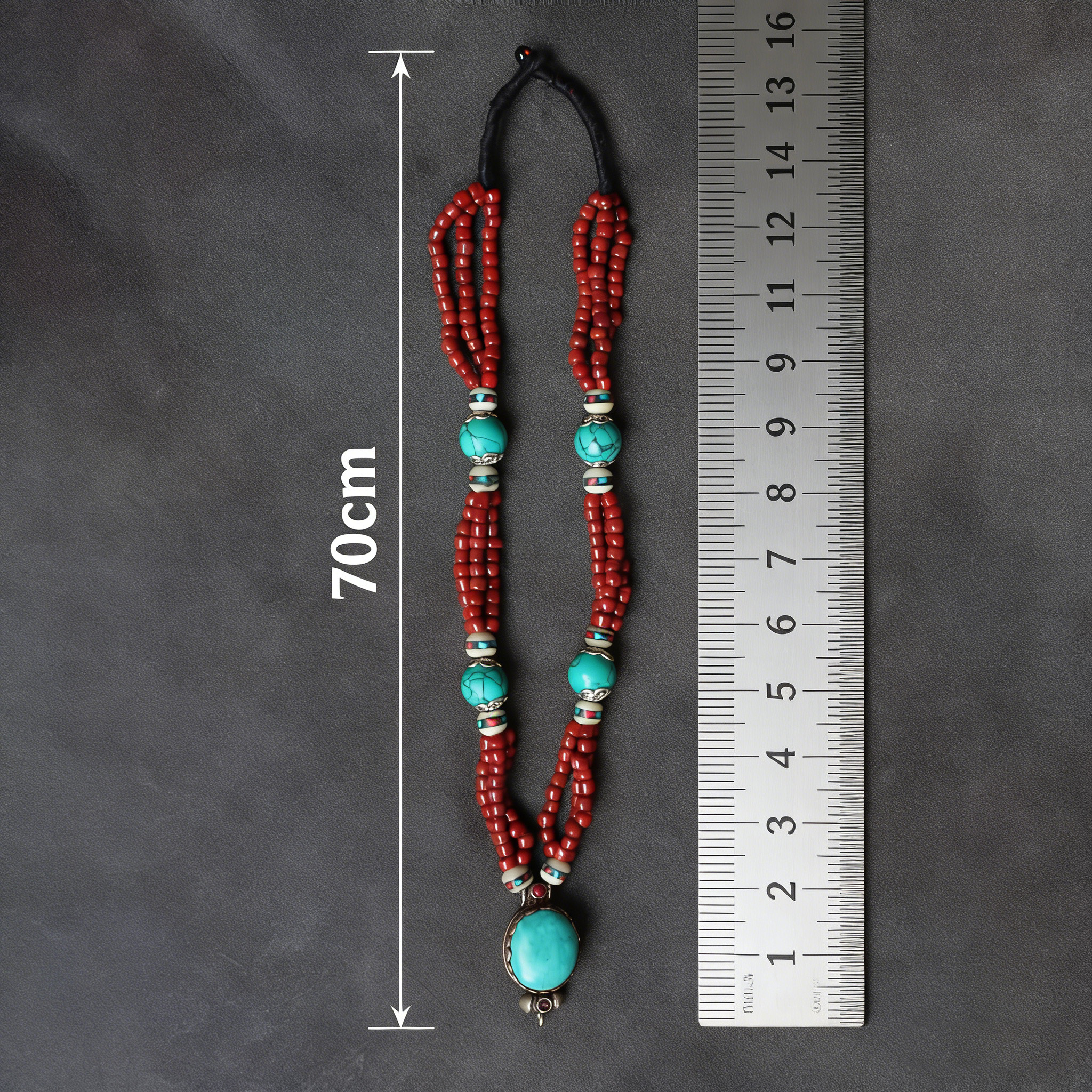 Nepal Necklace Tibetan Ethnic  - Ethnic Wear Fashion Designer 리뷰 및 가격