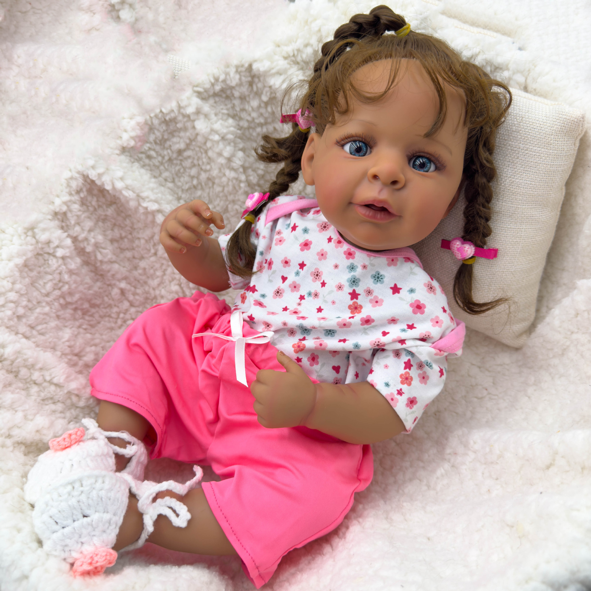 Dark Skin Jaylan bebe Doll Reb - Ethnic Fashion Model 리뷰 및 가격