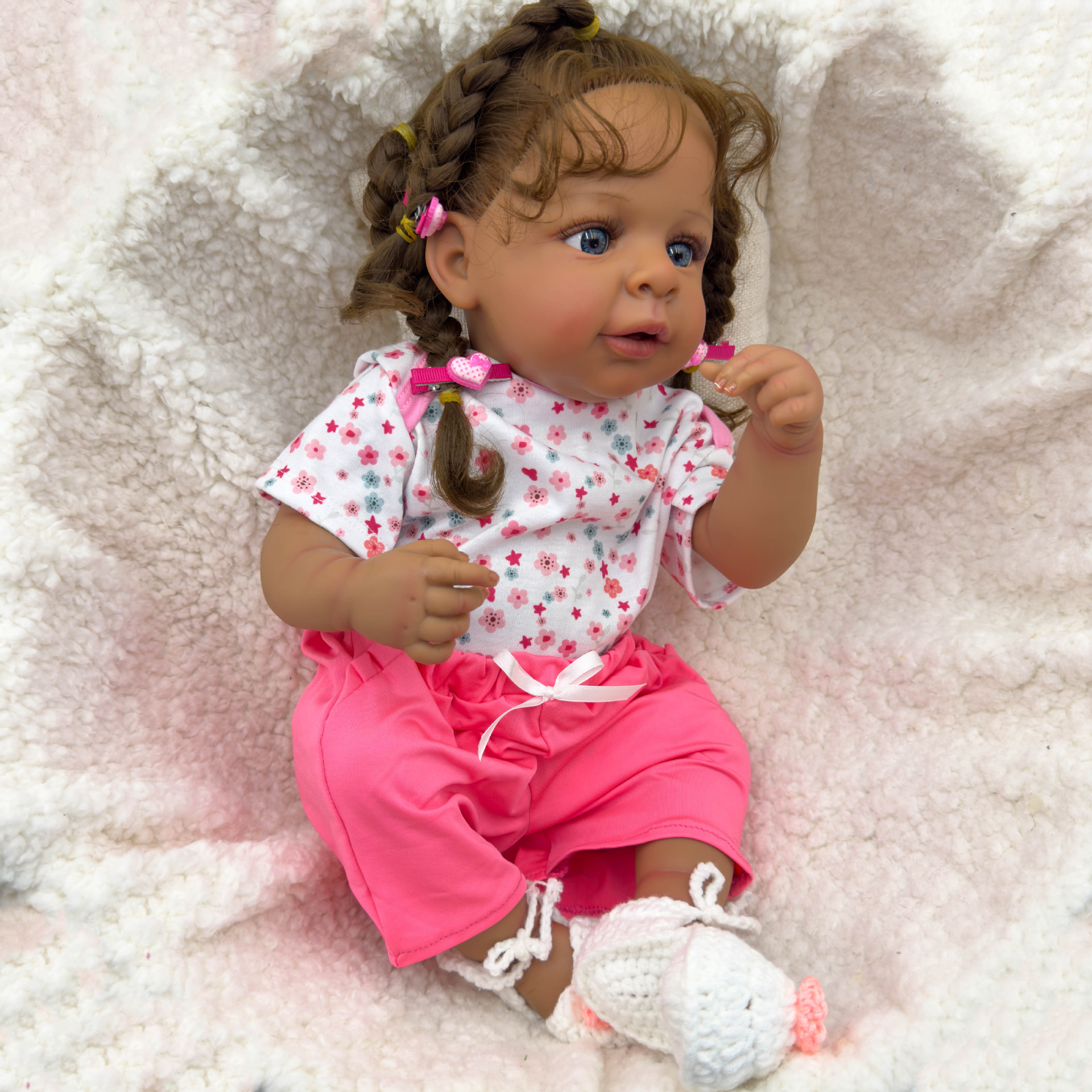 Dark Skin Jaylan bebe Doll Reb - Ethnic Fashion Model 리뷰 및 가격