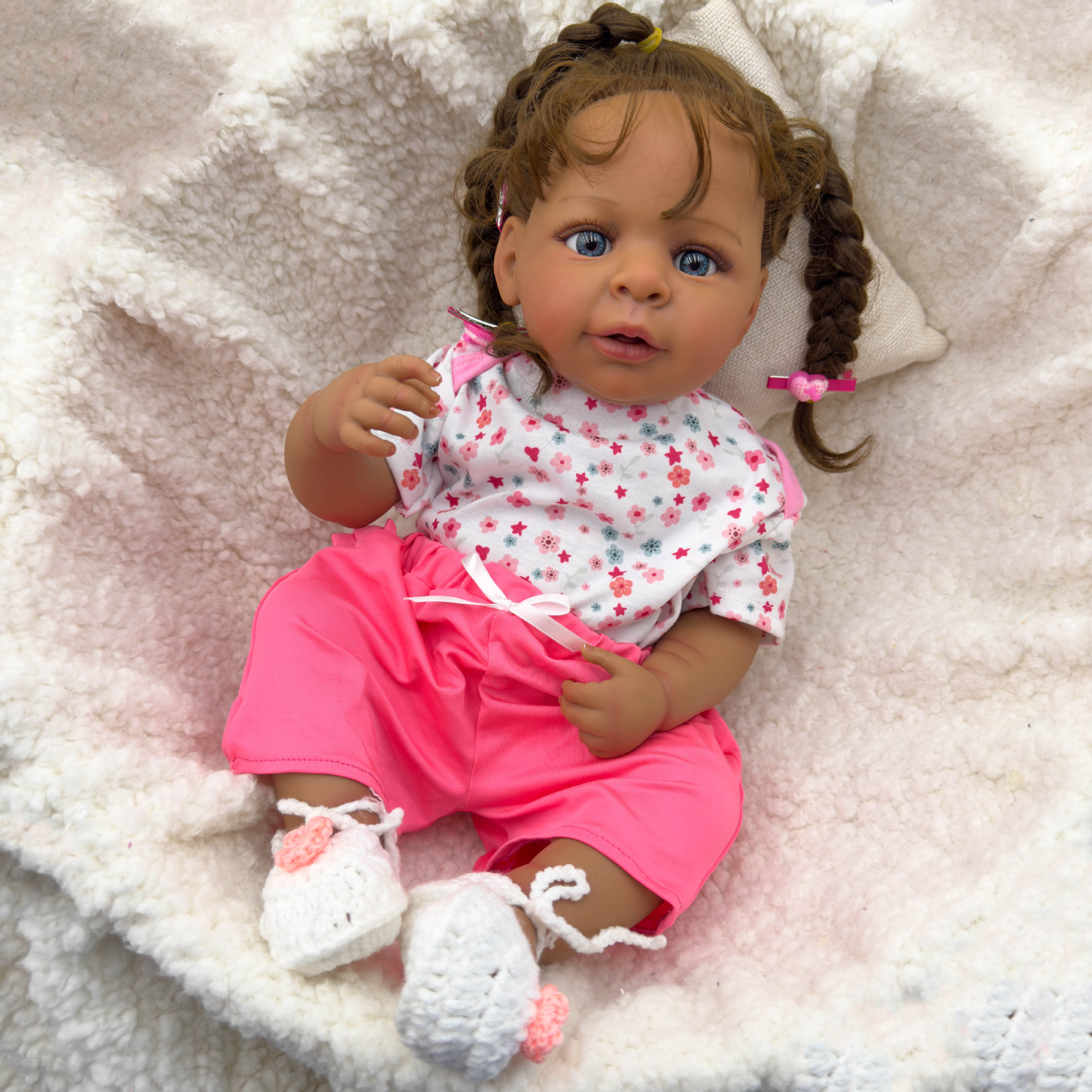 Dark Skin Jaylan bebe Doll Reb - Ethnic Fashion Model 리뷰 및 가격