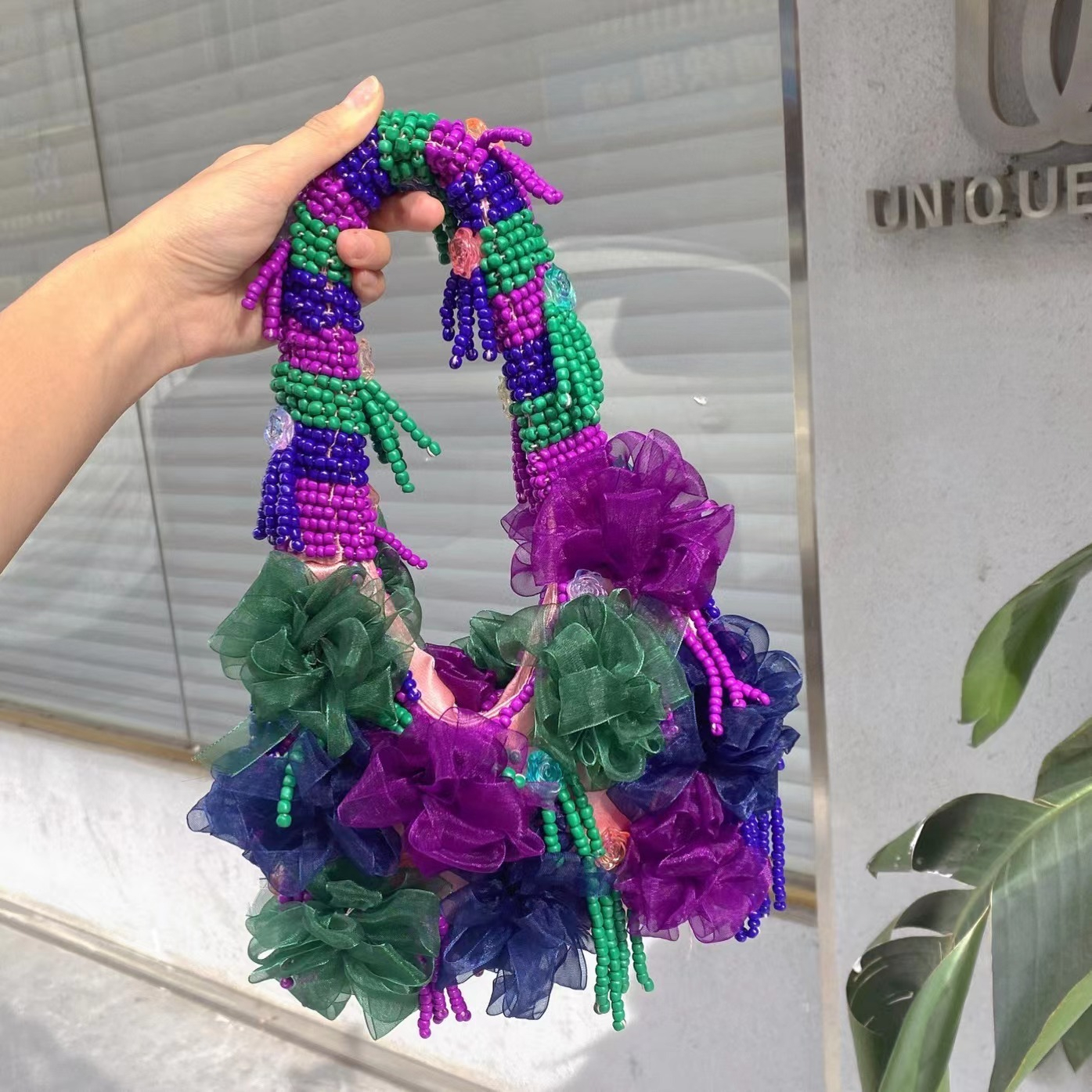 Purple fashion retro flower be - Ethnic Fashion Designers 리뷰 및 가격