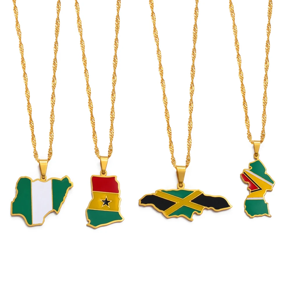 Anniyo Colorful Flags Nigeria  - Ethnic Fashion Images 리뷰 및 가격