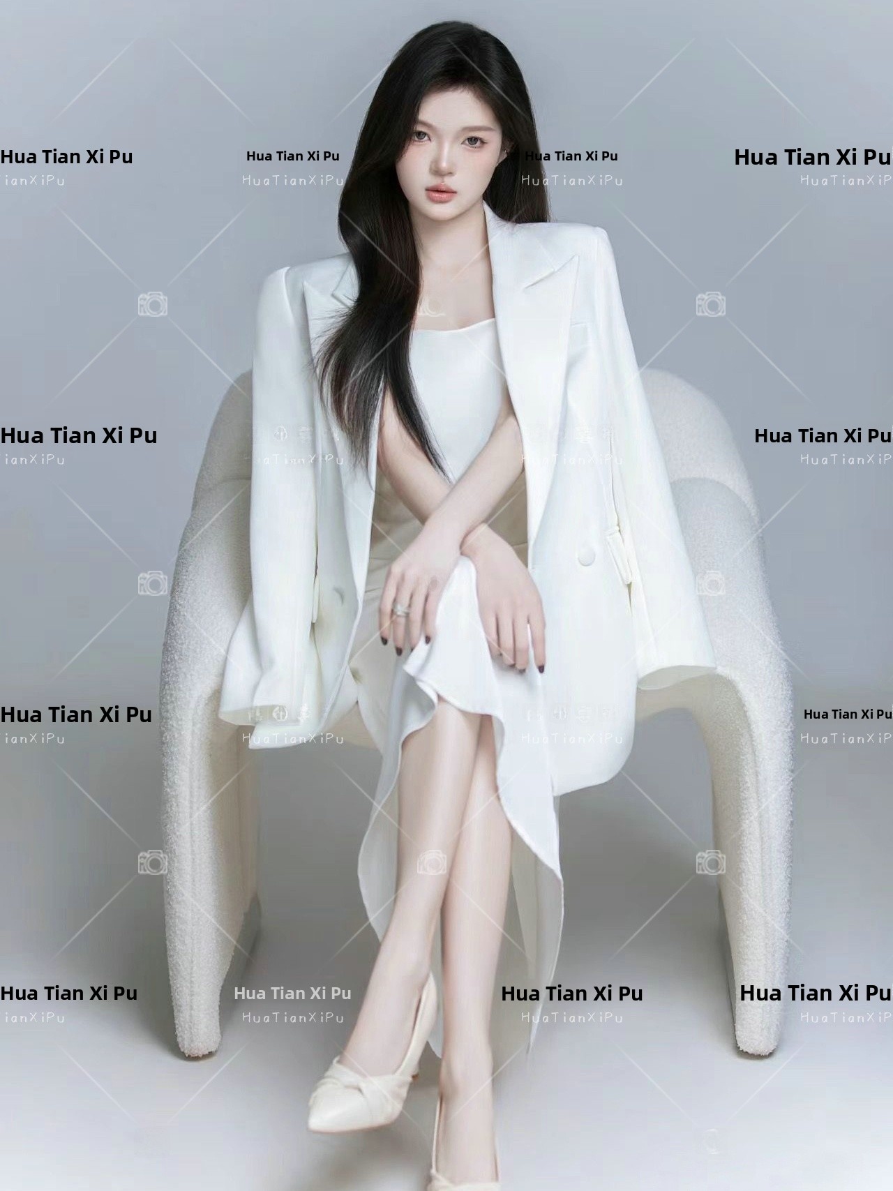 24 Studio New White Suit Theme - Ethnic Fashion Images 리뷰 및 가격