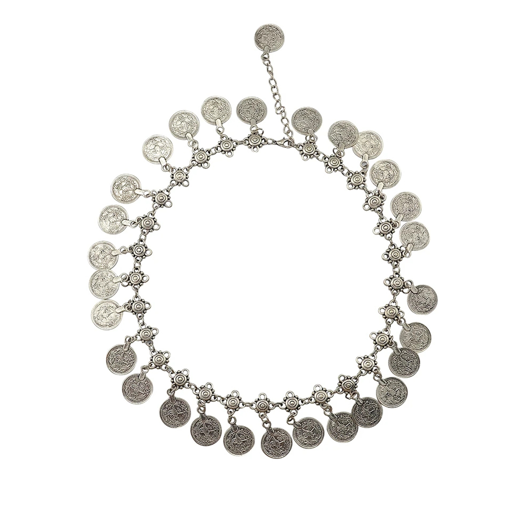 Multi-style Vintage Coin Choke - Ethnic Fashion Pakistan 리뷰 및 가격