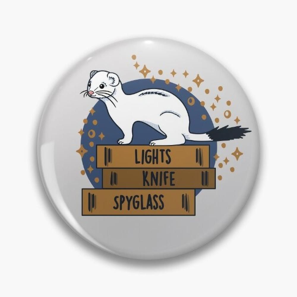 His Dark Materials Pin Buttons - Ethnic Modern Fashion 리뷰 및 가격