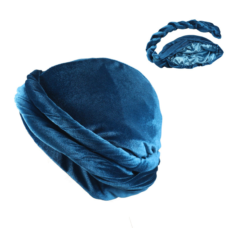 Solid Color Men's Velvet Head  - Ethnic Fashion Designers 리뷰 및 가격