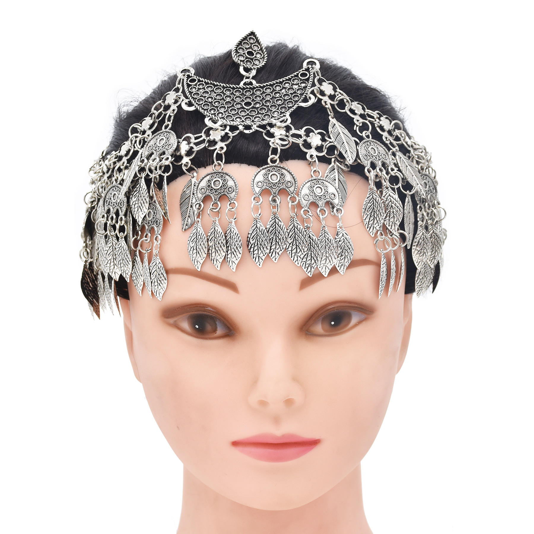 Vintage Silver Ethnic Multilay - Ethnic Fashion Pakistan 리뷰 및 가격