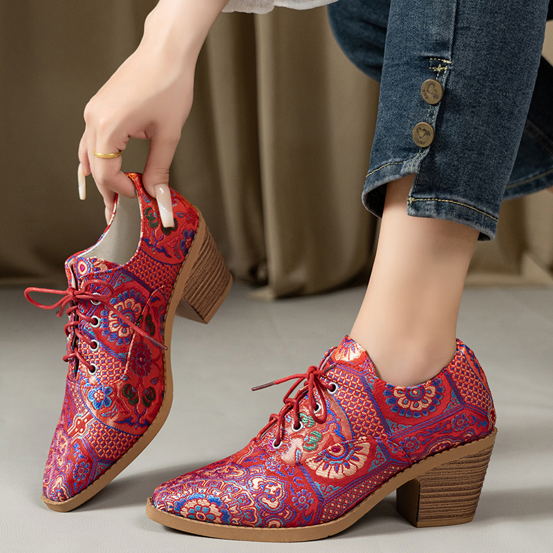 Ethnic Ladies Boots Spring Win - Ethnic Modern Fashion 리뷰 및 가격