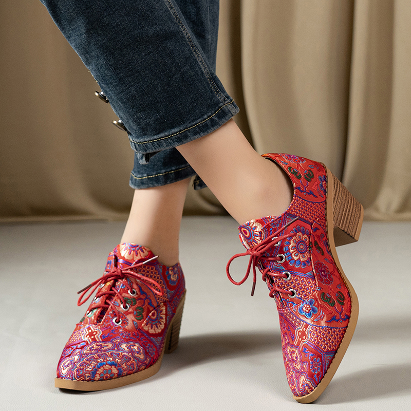 Ethnic Ladies Boots Spring Win - Ethnic Modern Fashion 리뷰 및 가격