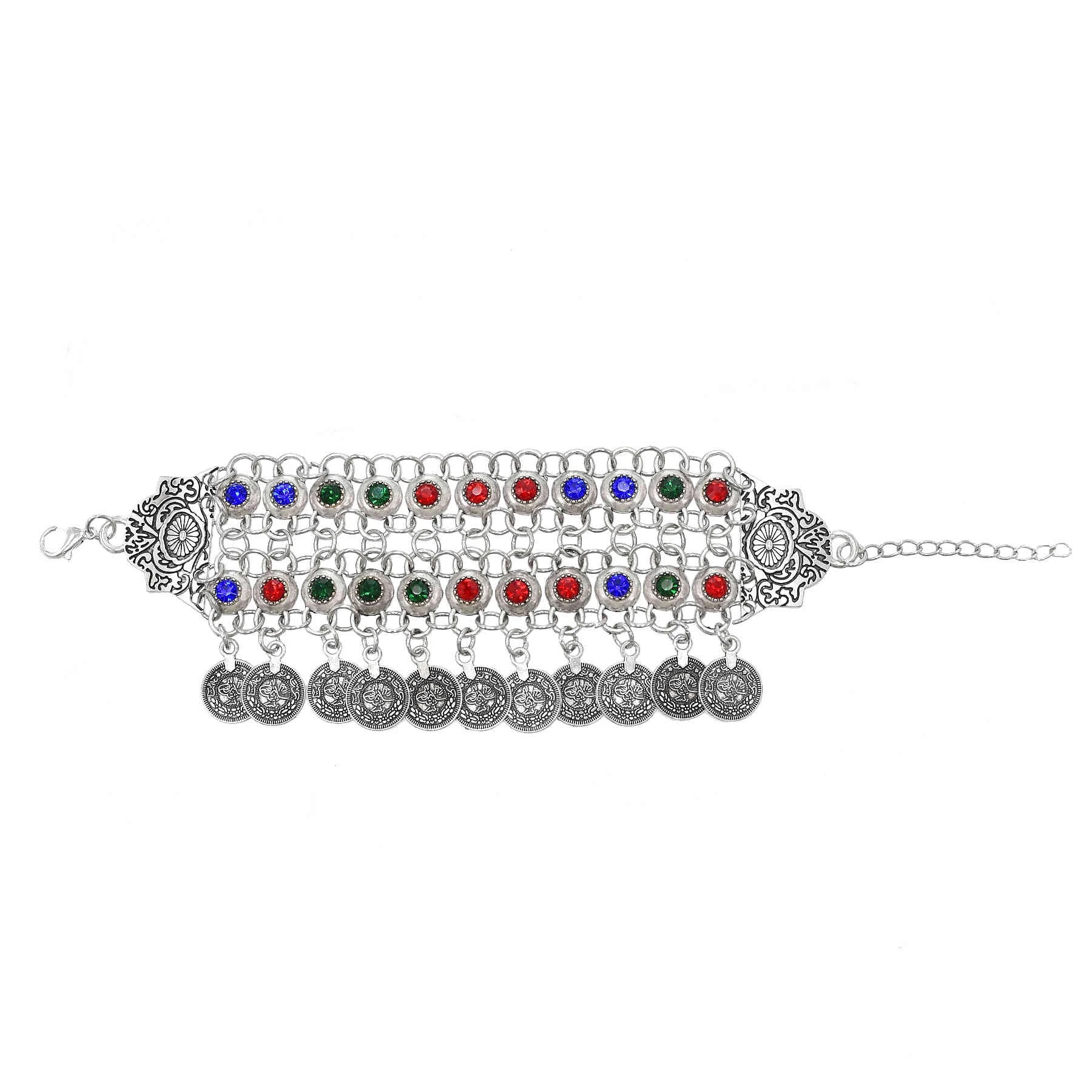 3 Style Colorful Crystal Coin  - Ethnic Fashion Pakistan 리뷰 및 가격