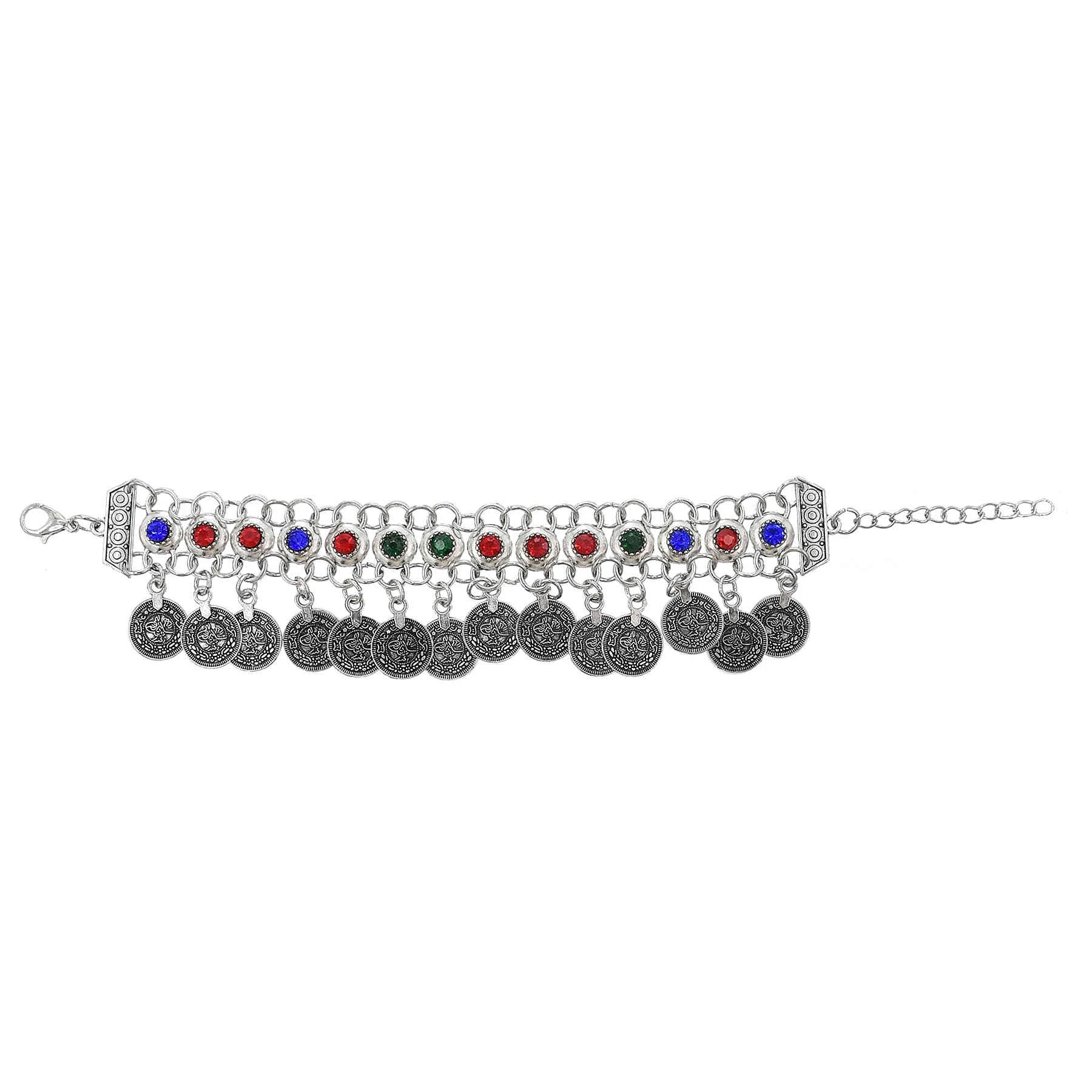 3 Style Colorful Crystal Coin  - Ethnic Fashion Pakistan 리뷰 및 가격