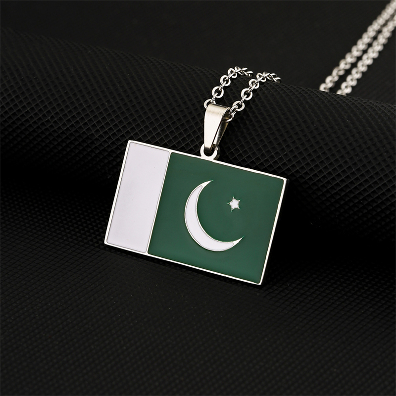 Pakistan National Flag Pendant - Ethnic Fashion Pakistan 리뷰 및 가격