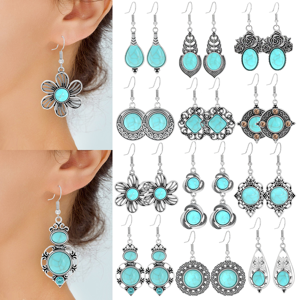Ethnic Style Drop Earrings wit - Ethnic Fashion Wear For Women 리뷰 및 가격