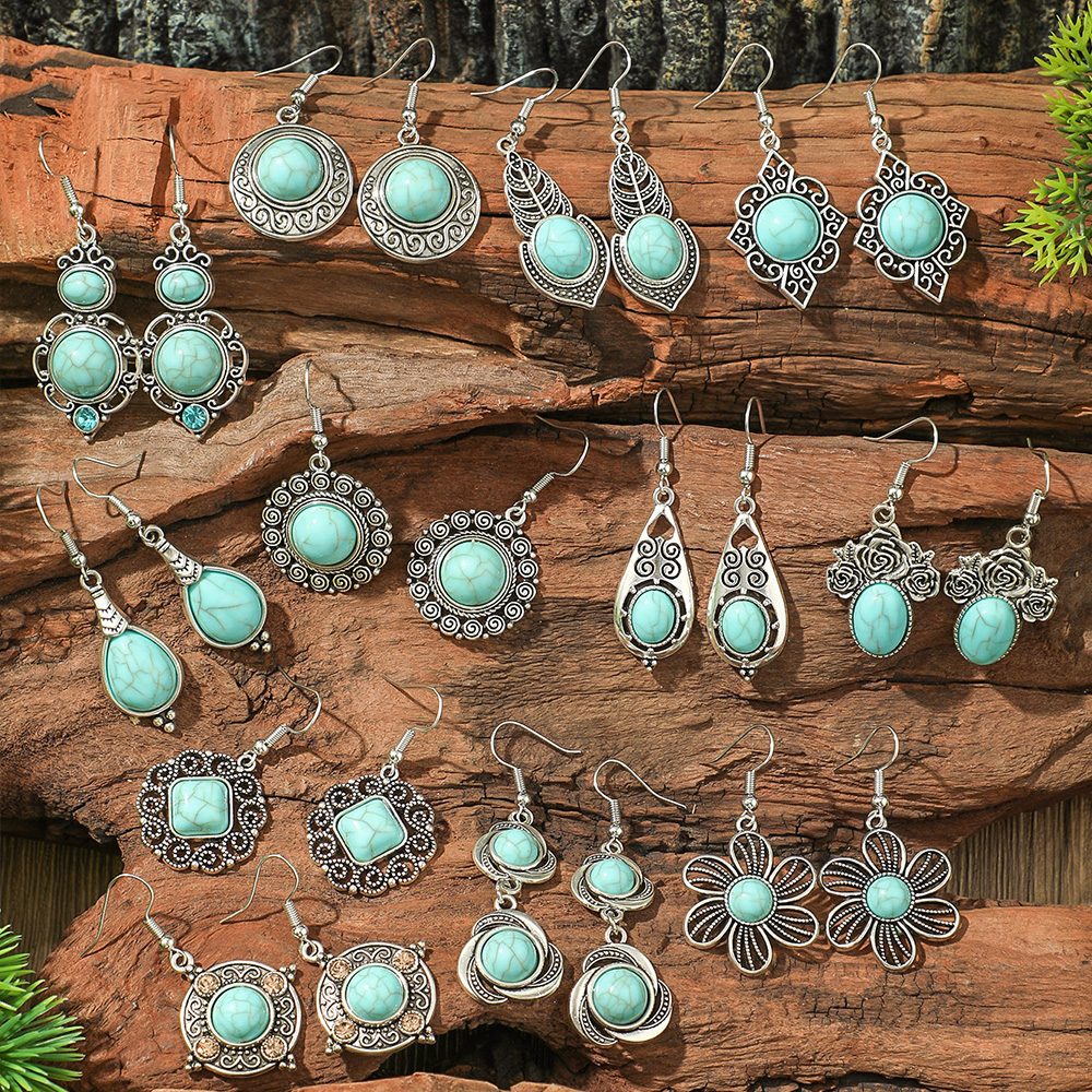Ethnic Style Drop Earrings wit - Ethnic Fashion Wear For Women 리뷰 및 가격
