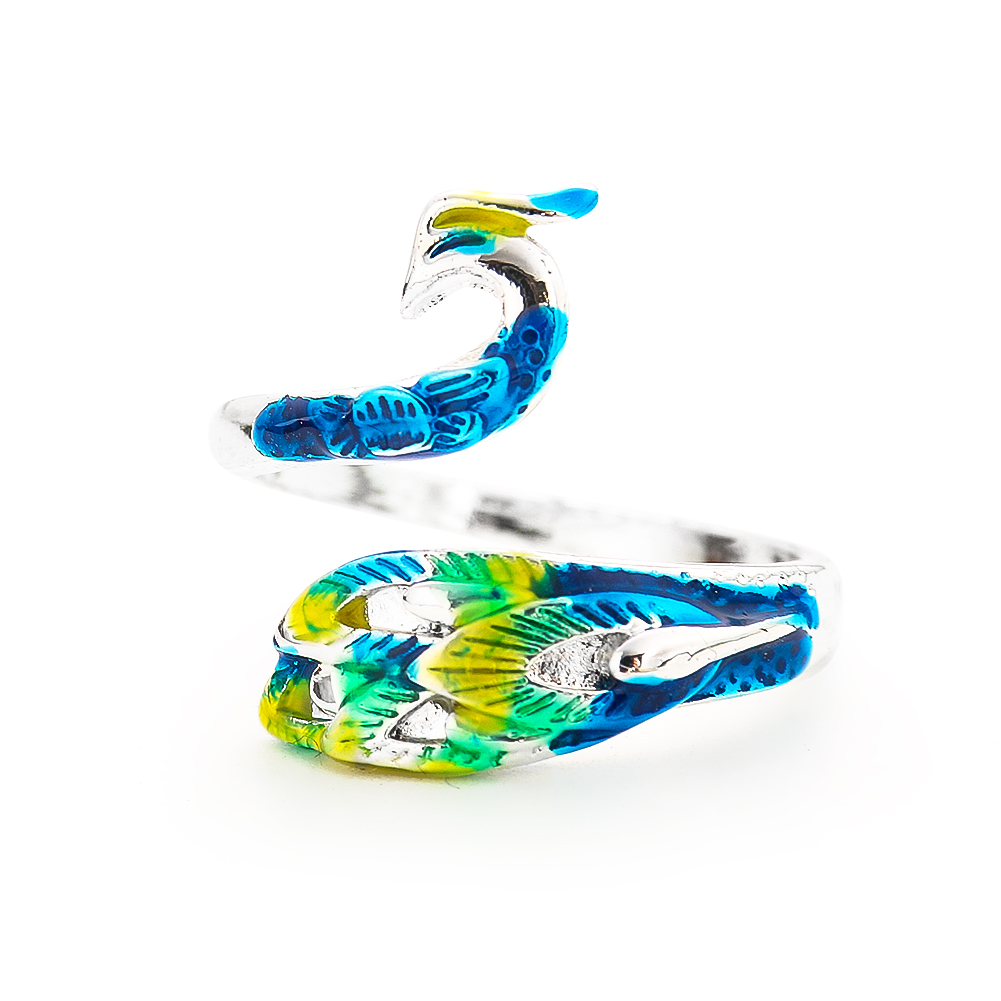 Ethnic Style Colorful Peacock  - Ethnic Fashion Images 리뷰 및 가격