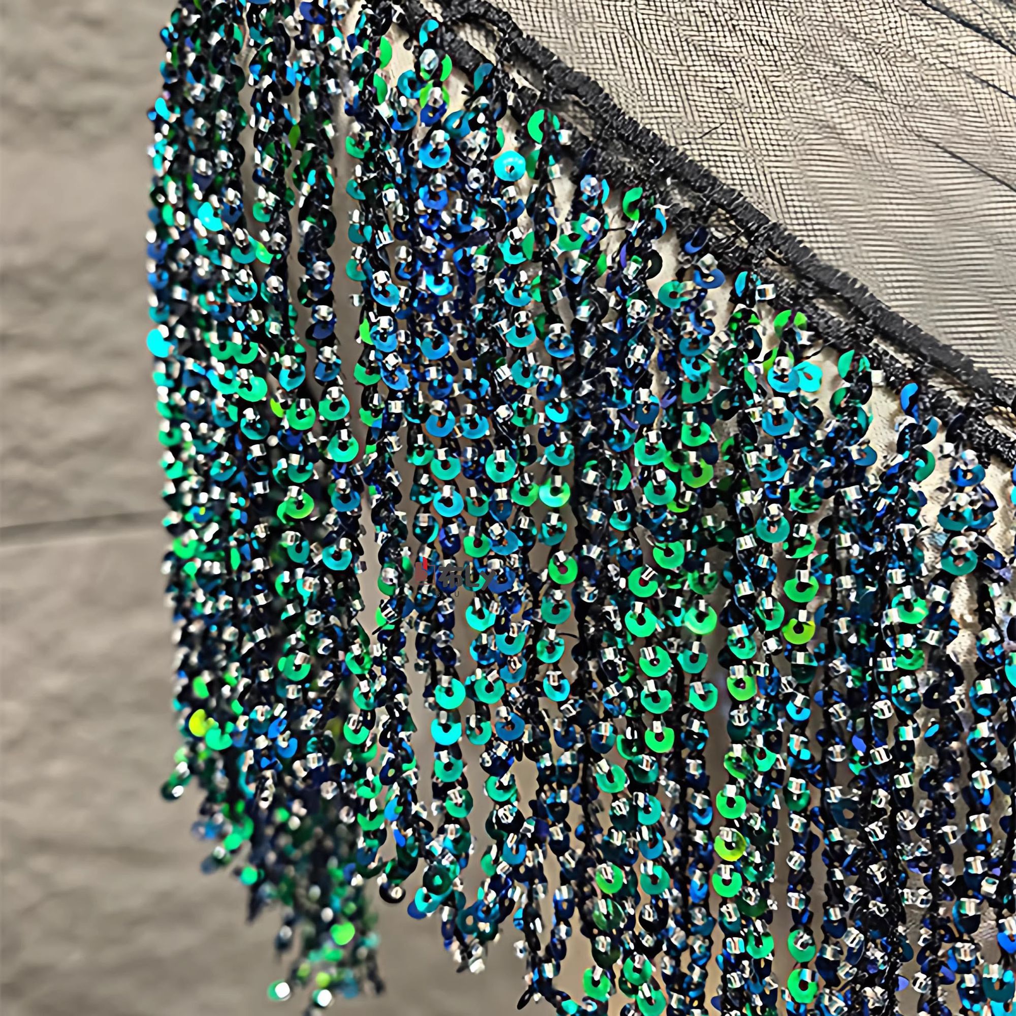15cm Beaded Sequin Tassel Frin - Ethnic Fashion Designers 리뷰 및 가격