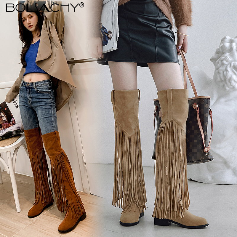 2026 Fashion Boho Knee High Bo - Ethnic Modern Fashion 리뷰 및 가격