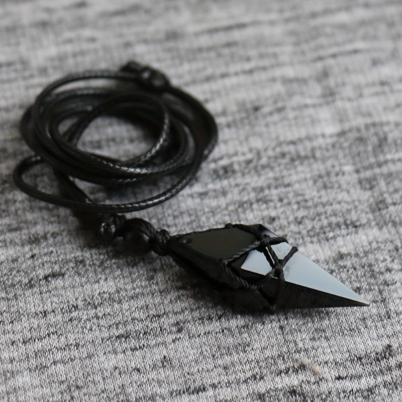 Black Obsidian Arrowhead Cryst - Ethnic Fashion Wear For Women 리뷰 및 가격