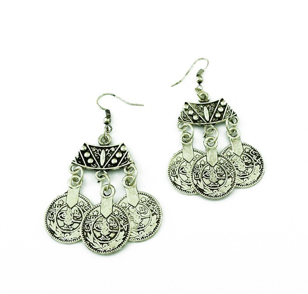 Vintage Silvery Beach Coins Ch - Ethnic Fashion Pakistan 리뷰 및 가격