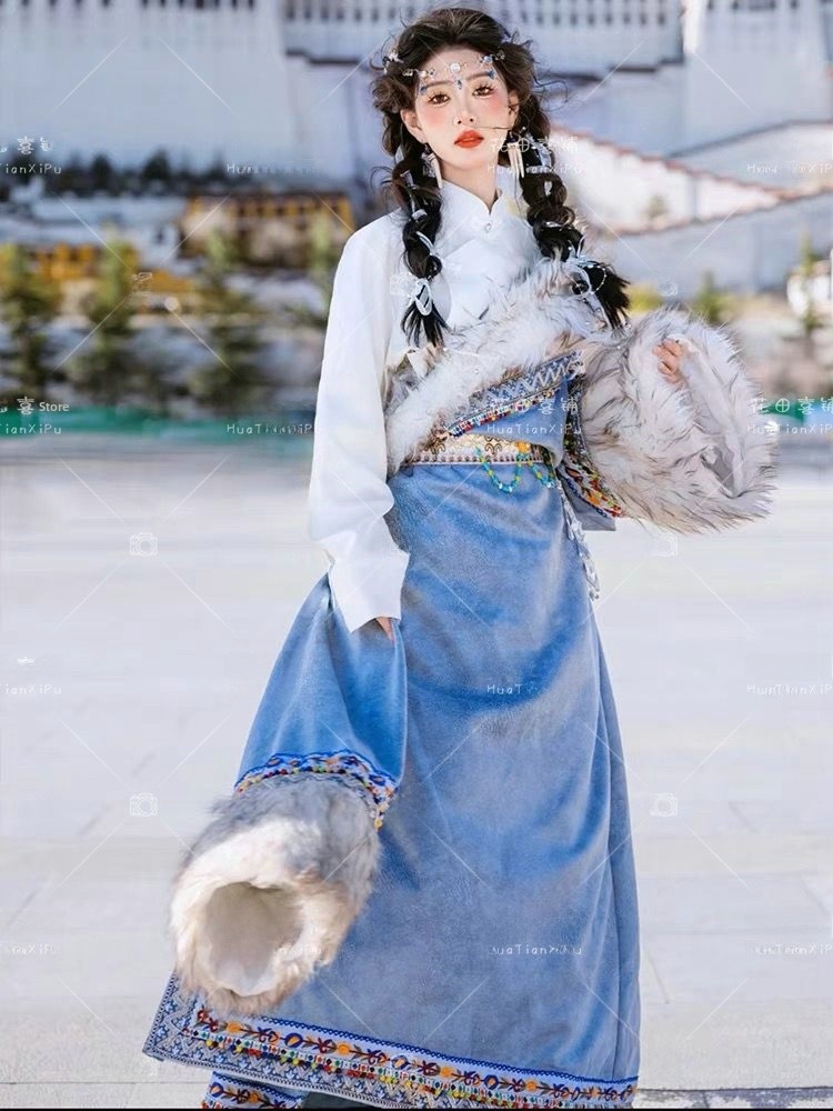 Tibetan Ethnic Women's  Robe F - Ethnic Clothing & Online Fashion Store Khaadi Us 리뷰 및 가격