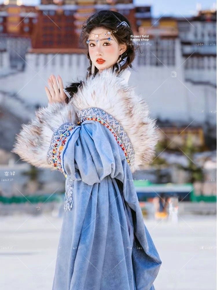 Tibetan Ethnic Women's  Robe F - Ethnic Clothing & Online Fashion Store Khaadi Us 리뷰 및 가격