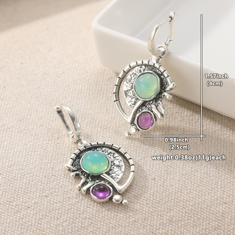 Ethnic Silver Color Inlaid Gre - Ethnic Fashion Wear For Women 리뷰 및 가격