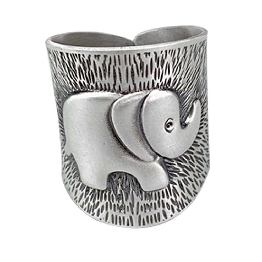 Punk Vintage Silvery Elephant  - Ethnic Fashion Pakistan 리뷰 및 가격