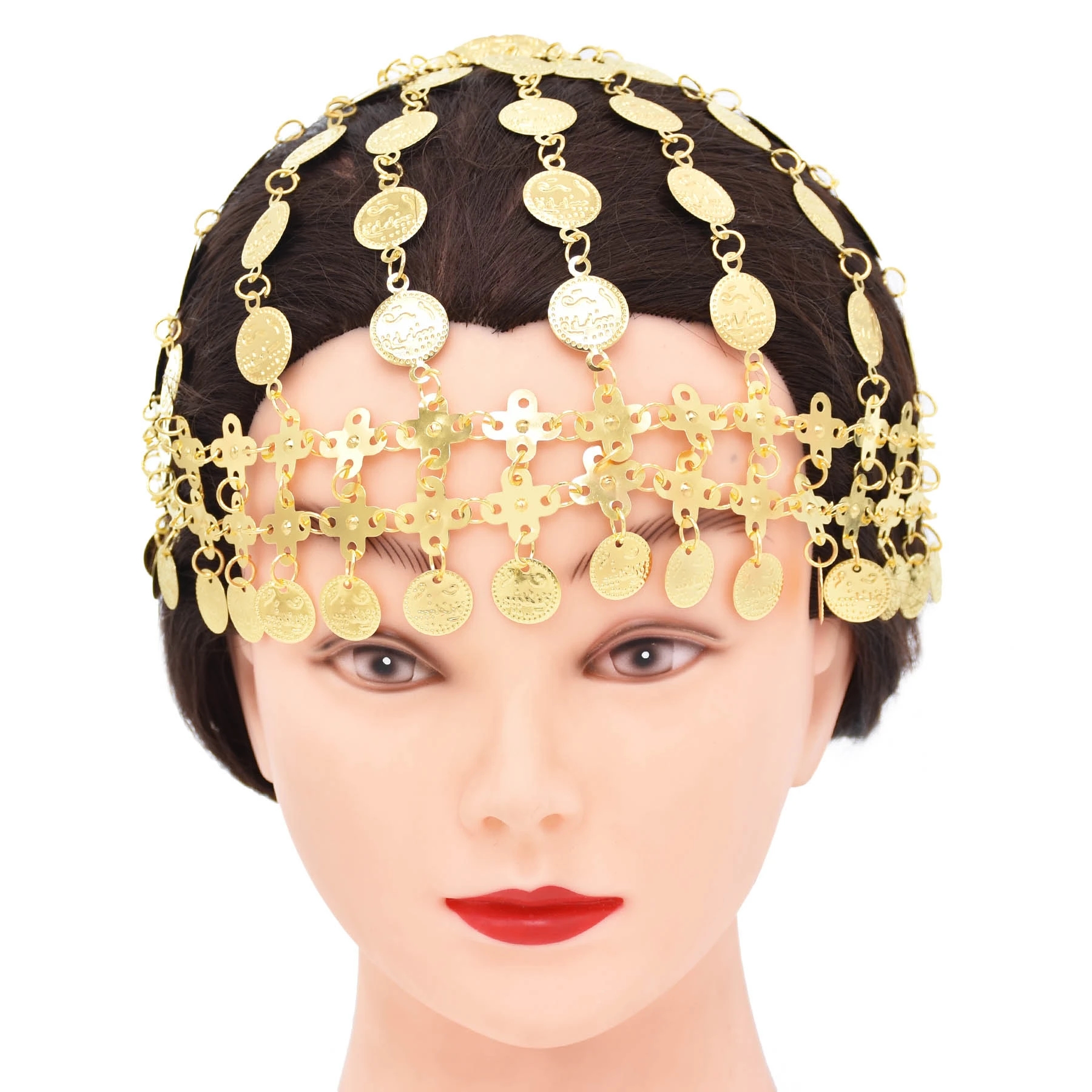 Gold Plated Alloy Coin Beauty  - Ethnic Fashion Pakistan 리뷰 및 가격