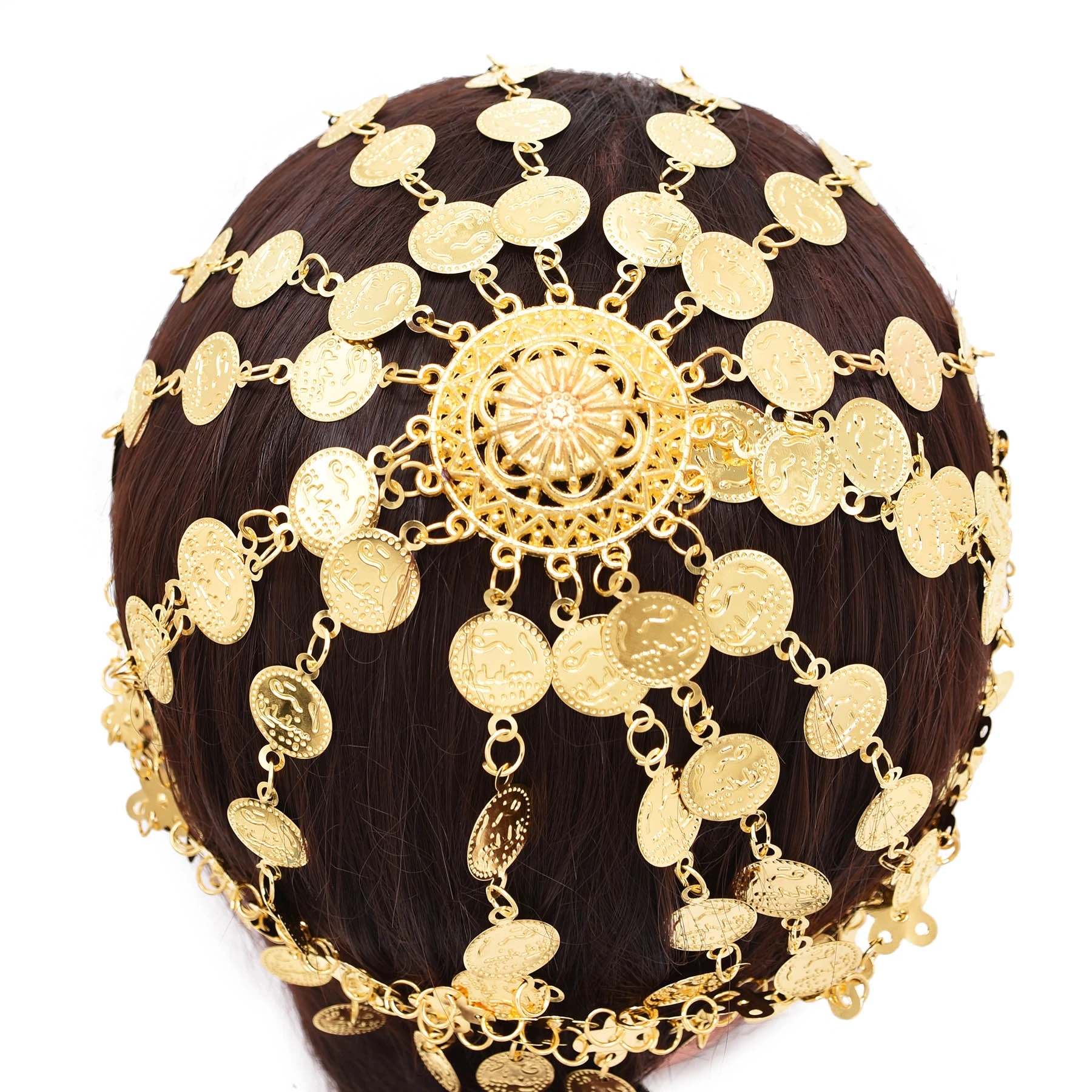 Gold Plated Alloy Coin Beauty  - Ethnic Fashion Pakistan 리뷰 및 가격