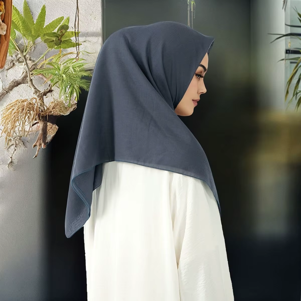 Zipper Design Muslim Hijab Sol - Ethnic Fashion Designers 리뷰 및 가격
