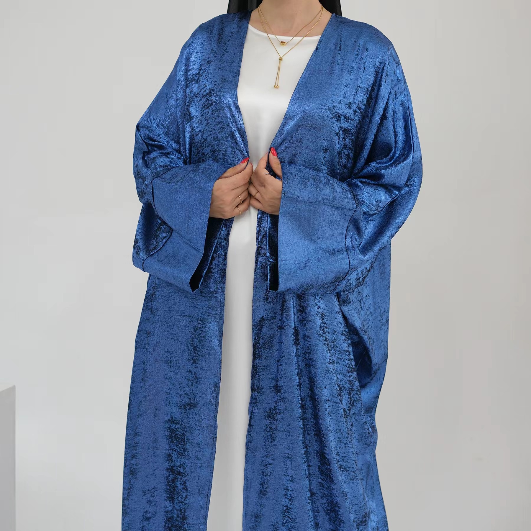 Fashionable Patchwork Open Car - Ethnic Fashion Designers 리뷰 및 가격