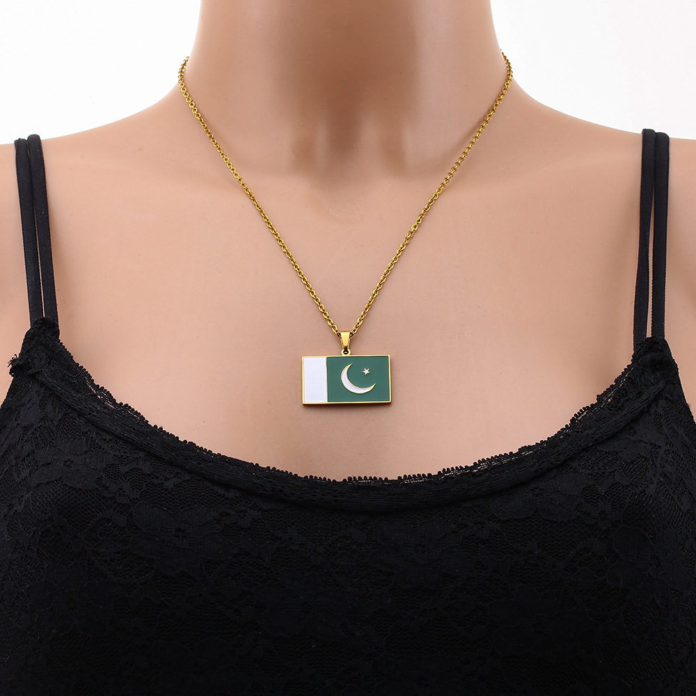 pakistan necklace  Map Flag Pe - Ethnic Fashion Pakistan 리뷰 및 가격